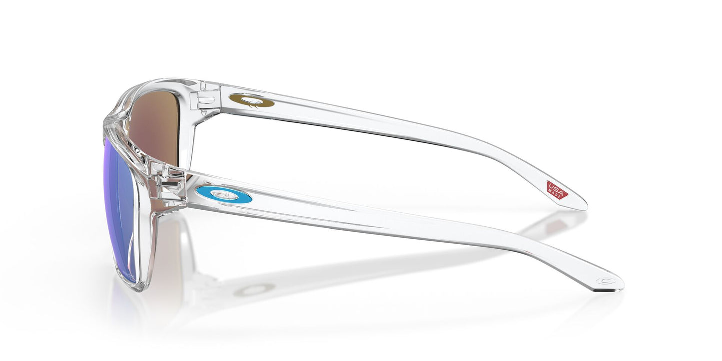 Oakley Sylas OO9448 Sunglasses – Polished Clear/Prizm Sapphire
