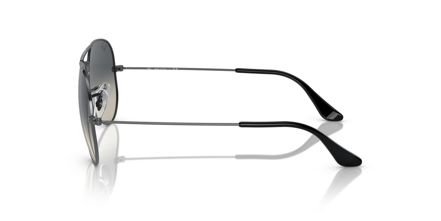 Ray-Ban Aviator Gradient RB3025 004/71 Gunmetal Sunglasses