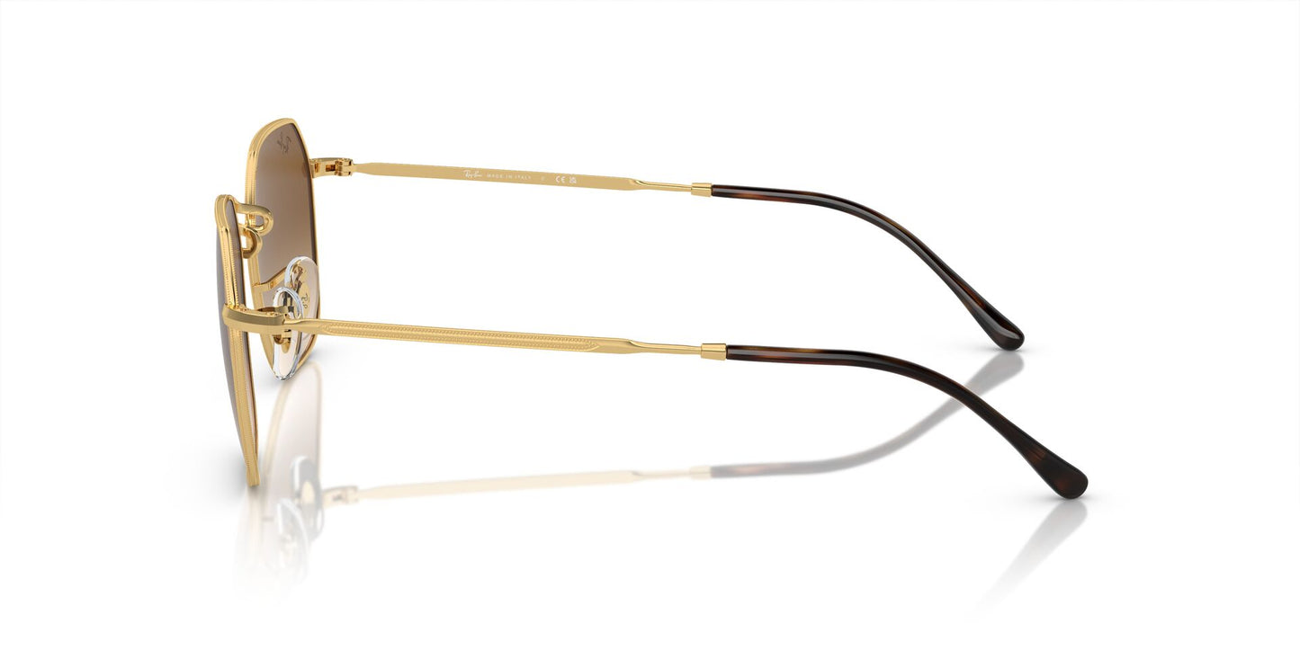 Ray-Ban Jim RB3694 001 Arista Gold Geometric Sunglasses