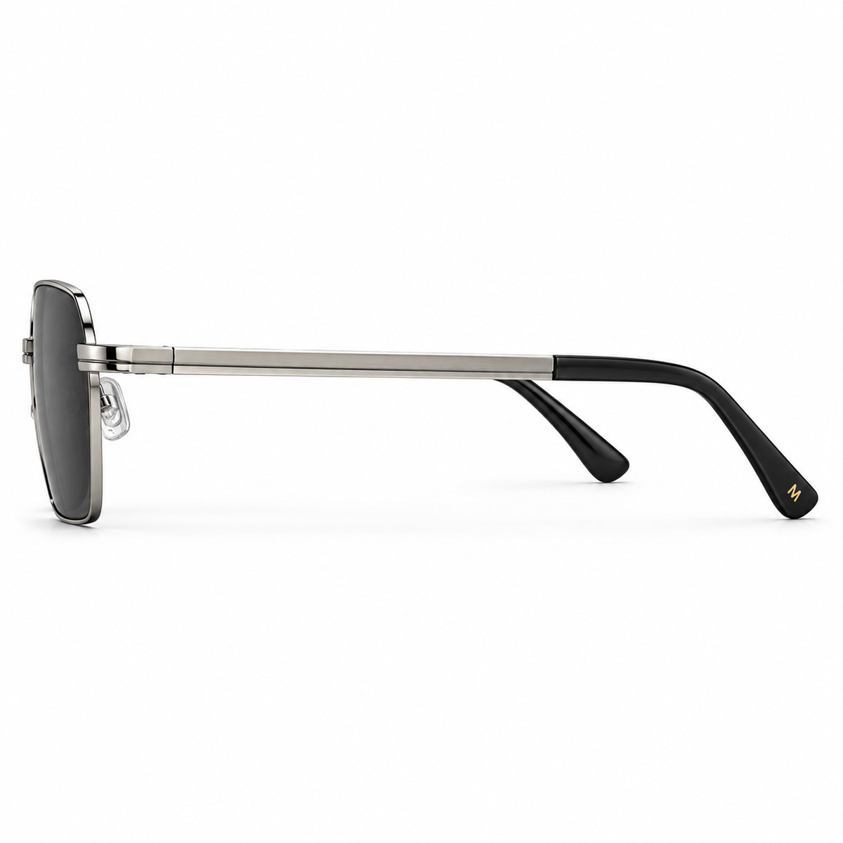 Montgana Sunglasses – Silver & Dark Grey