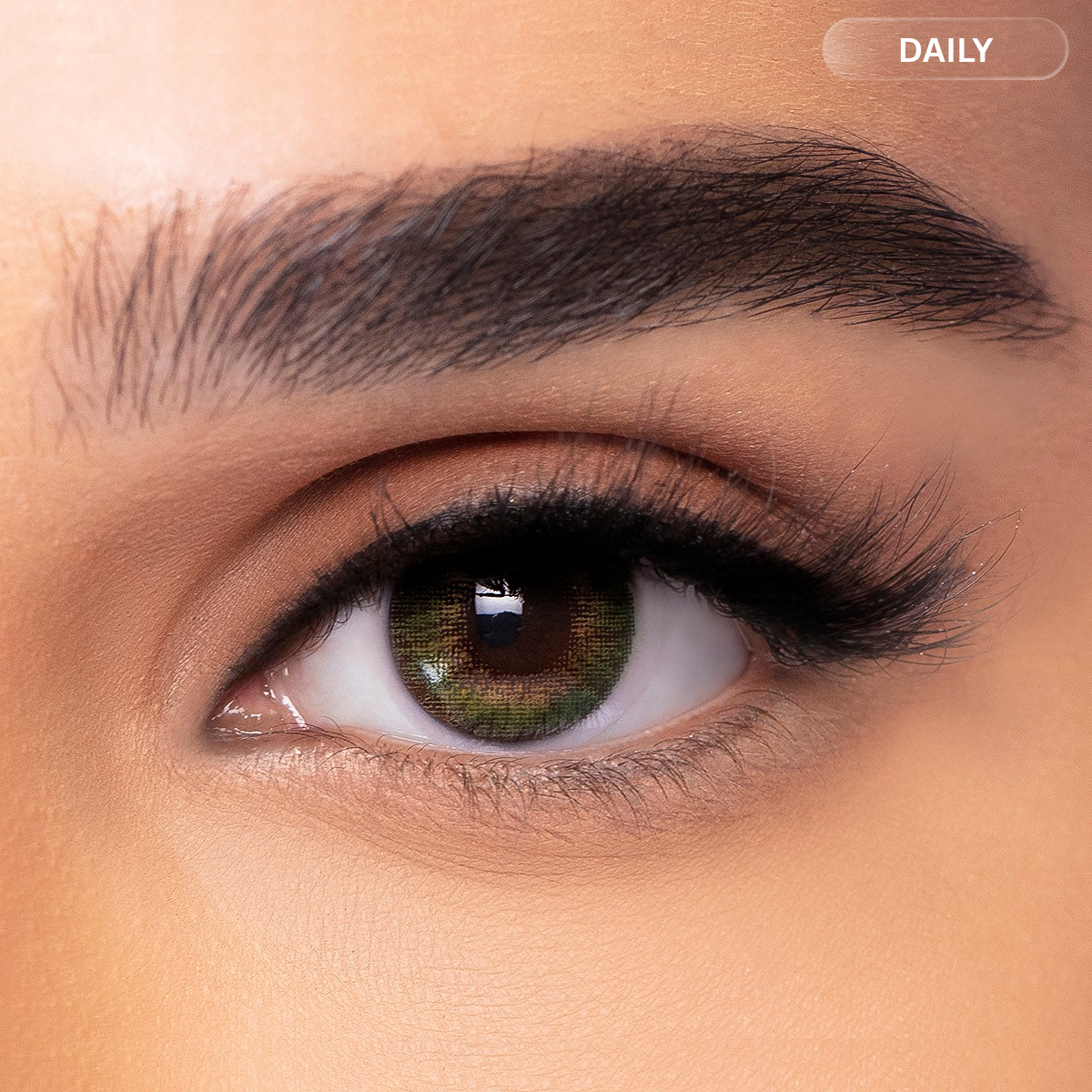 FreshLook One-Day Color Contact Lenses – Green – Pack of 30