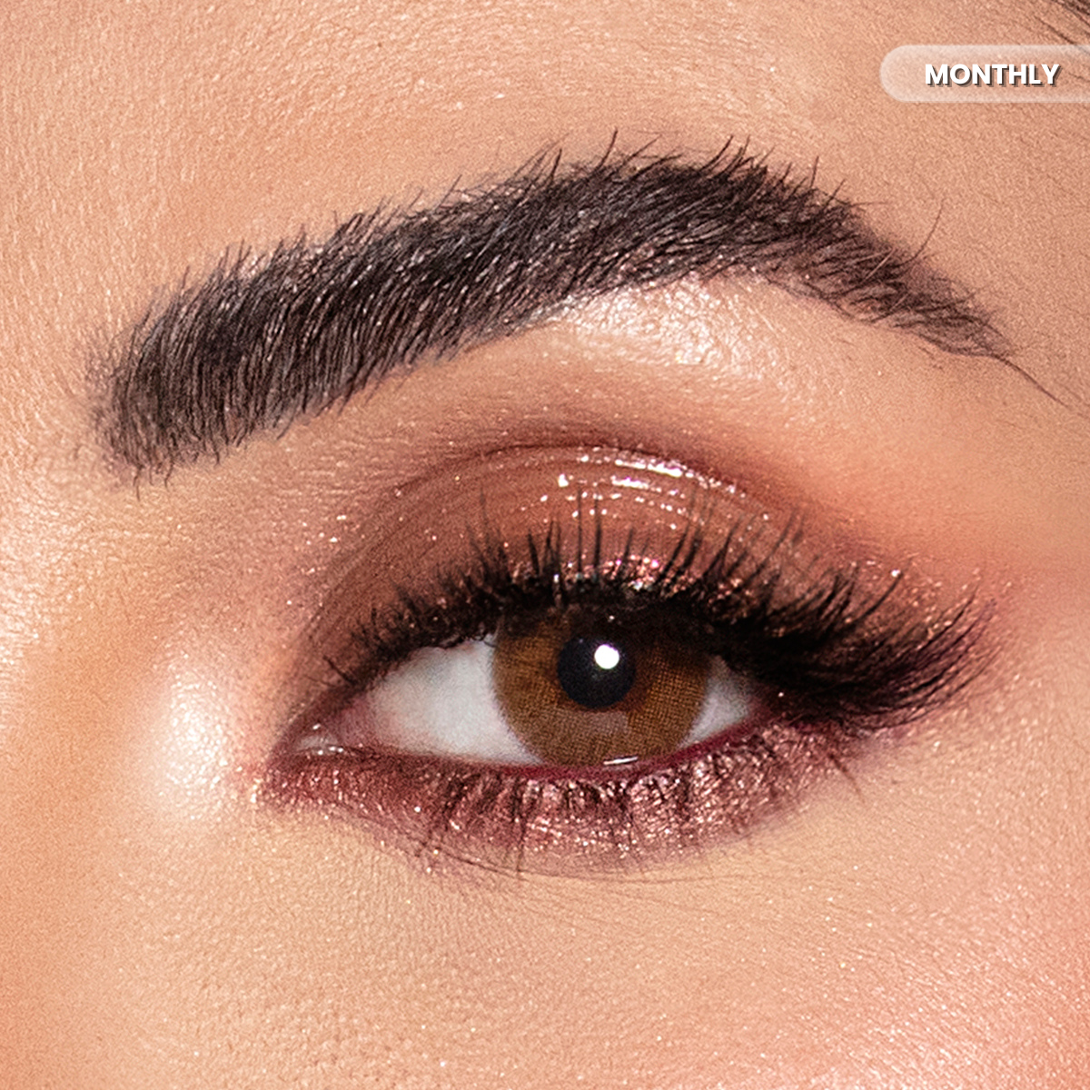 Amara Monthly Macchiato Color Contact Lenses – Pack of 2