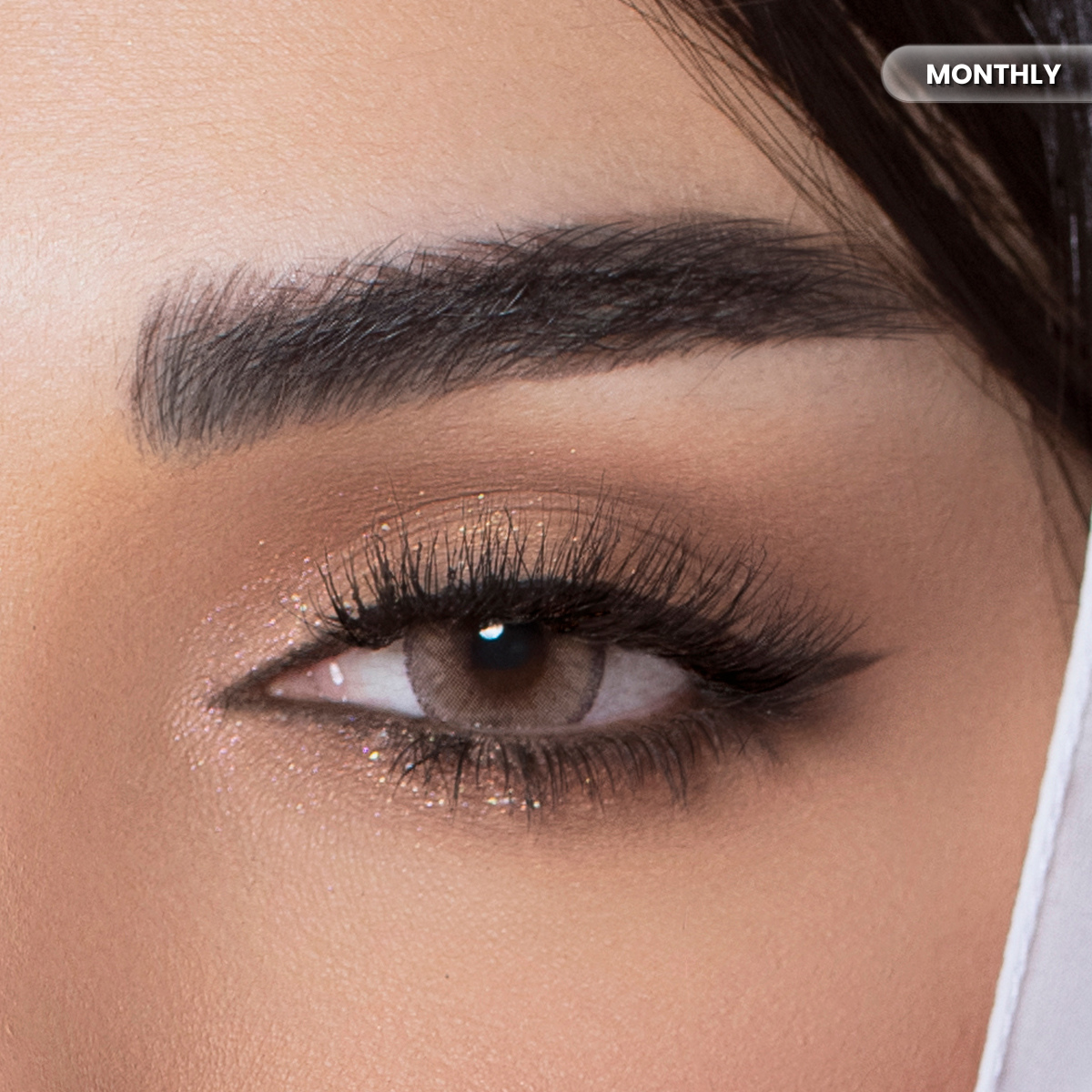 Amara Monthly Sandy Color Contact Lenses – Pack of 2