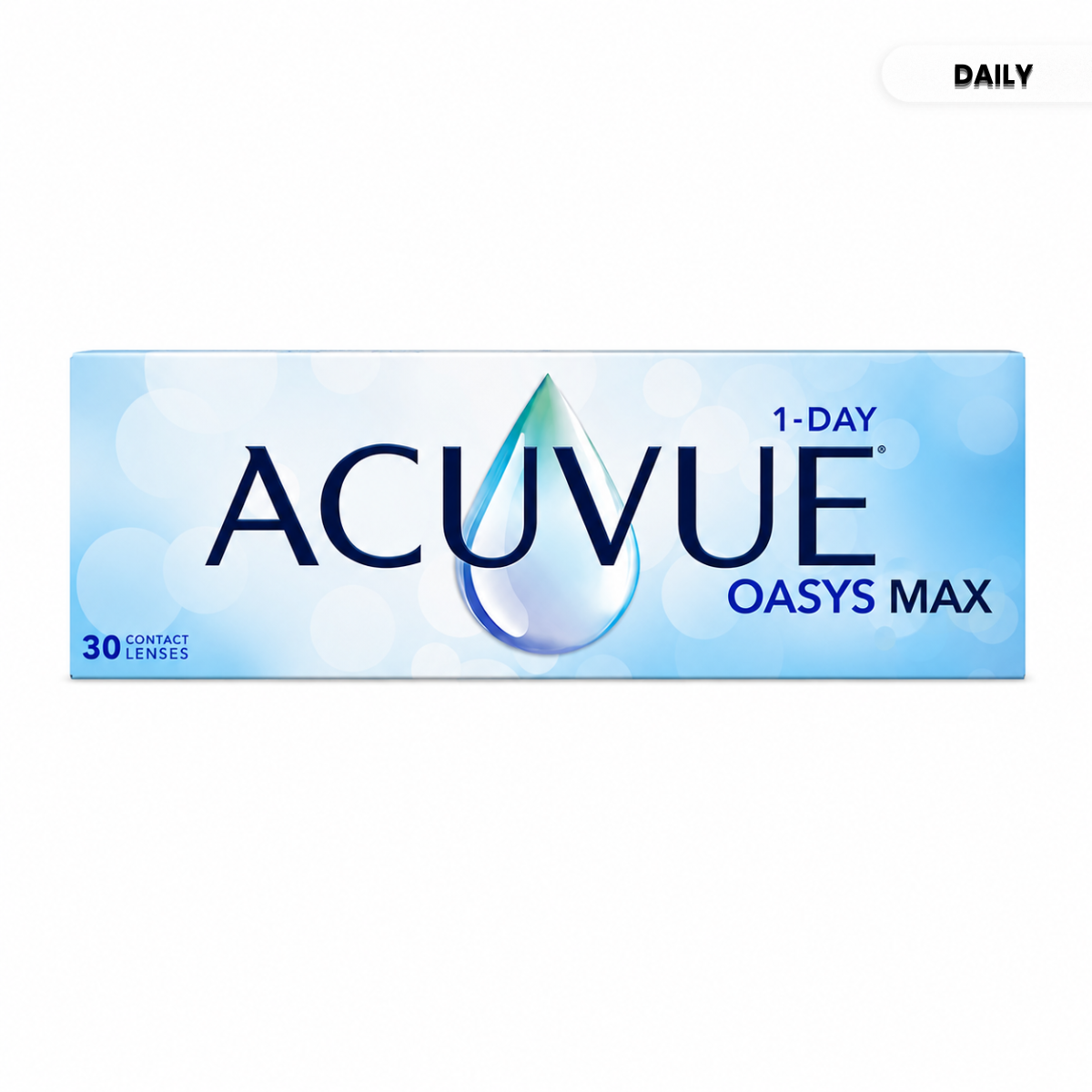 ACUVUE OASYS MAX 1-Day Contact Lenses – Pack of 30