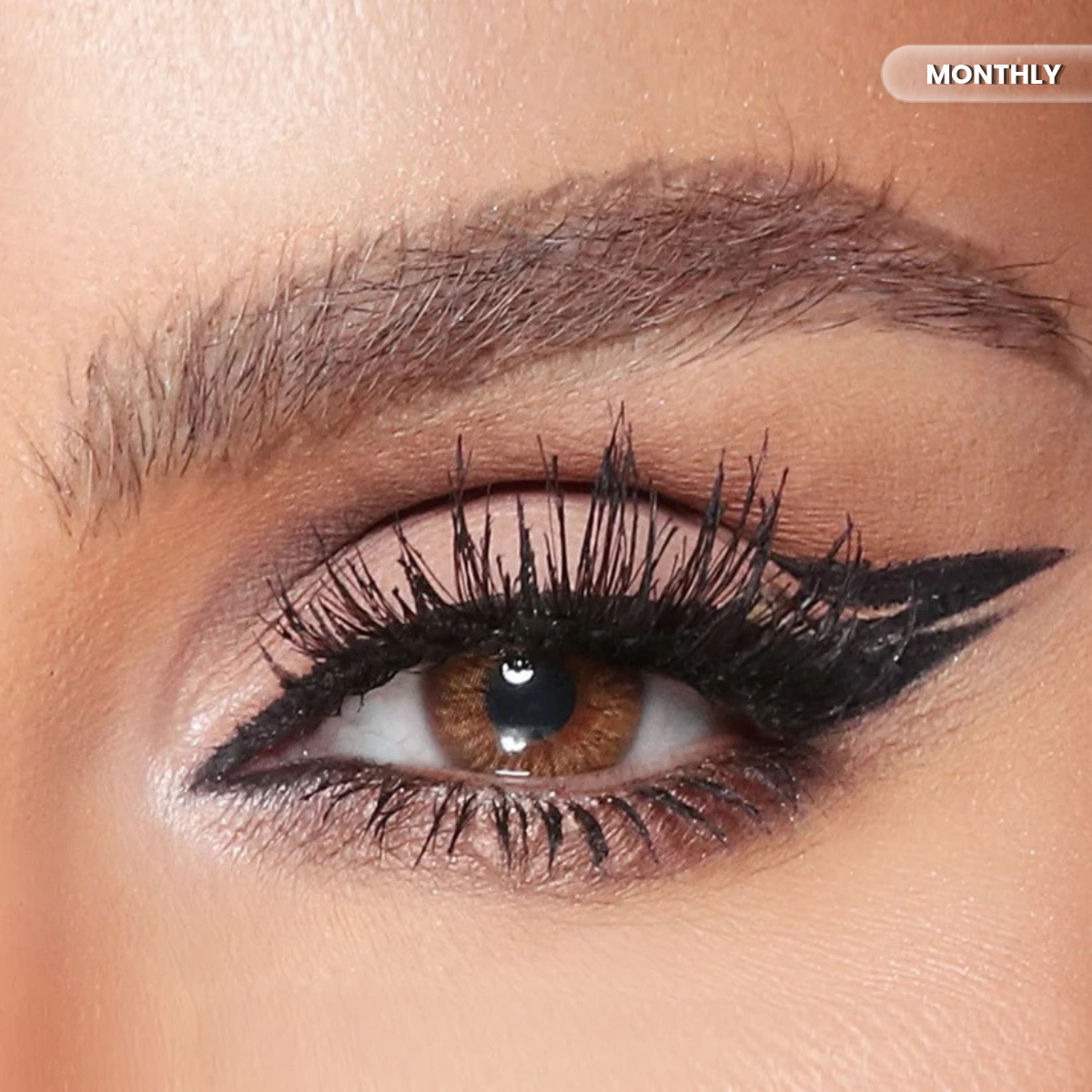 Amara Golden Sand Monthly Colour Contact Lenses – Pack of 2
