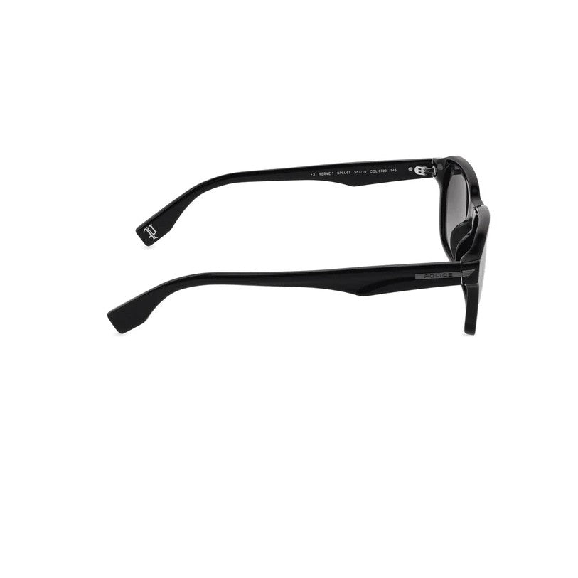 Police Nerve 1 SPLU67 0700 Shadow Black Sunglasses