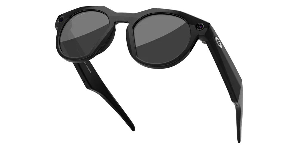 Oakley Meta HSTN AI Sunglasses – Polished Black/Prizm Black Polarized