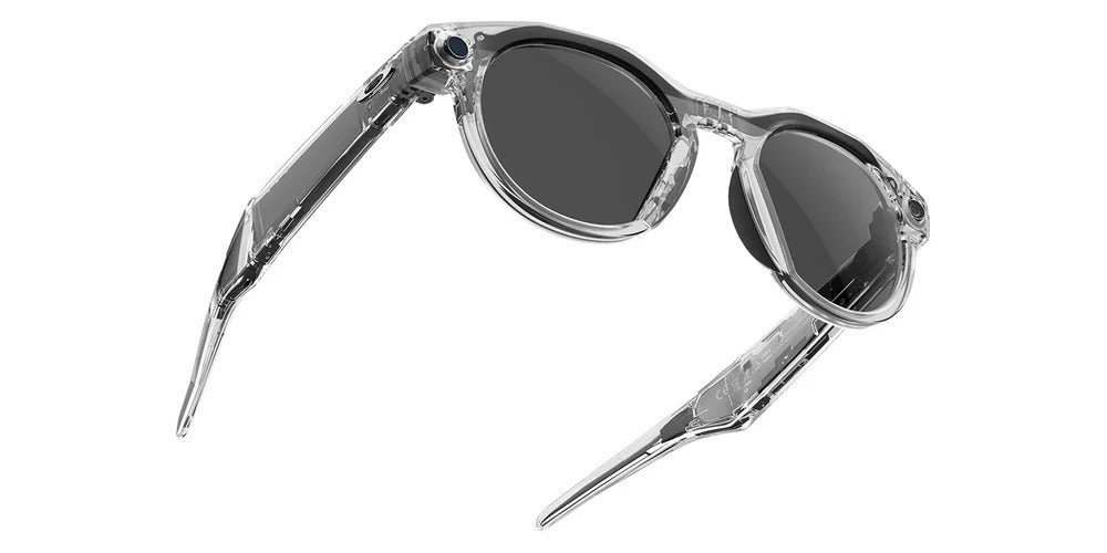 Oakley Meta HSTN AI Glasses – Polished Clear/Transitions Grey