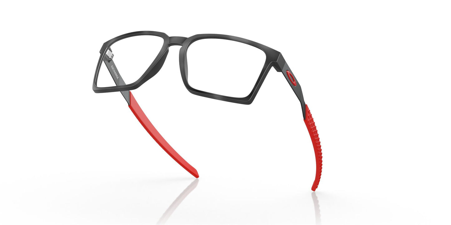 Oakley Eyeglass Frame – Men – 56MM Steel Frame