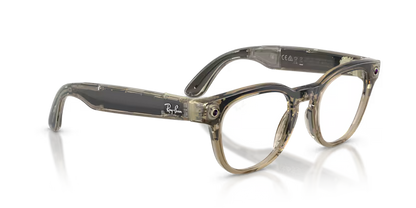 Ray-Ban Meta Scriber Optics Gen 2 - Transparent Stone Beige Frame