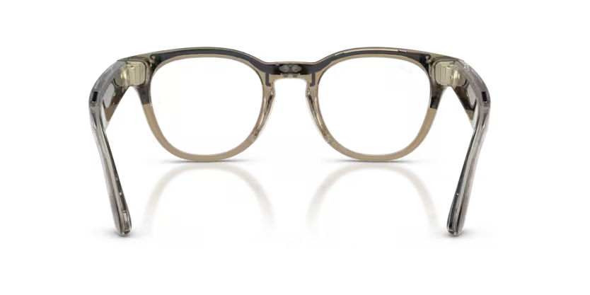Ray-Ban Meta Scriber Optics Gen 2 - Transparent Stone Beige Frame