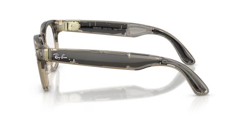 Ray-Ban Meta Scriber Optics Gen 2 - Transparent Stone Beige Frame