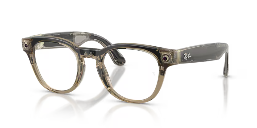 Ray-Ban Meta Scriber Optics Gen 2 - Transparent Stone Beige Frame