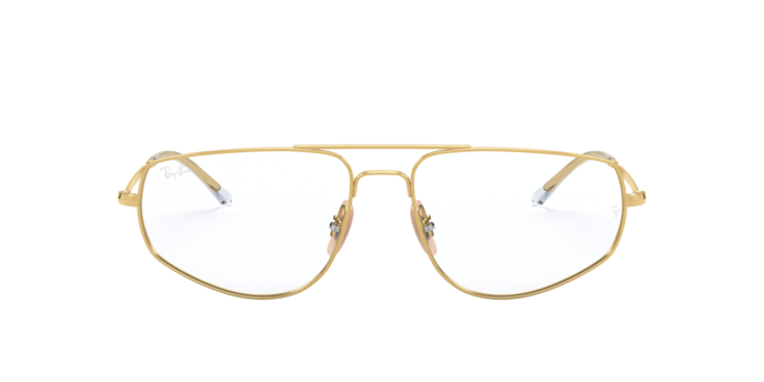 Ray-Ban RX6455 2500 Gold Navigator Eyeglasses