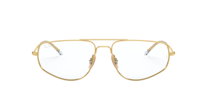 Ray-Ban RX6455 2500 Gold Navigator Eyeglasses