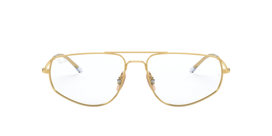 Ray-Ban RX6455 2500 Gold Navigator Eyeglasses