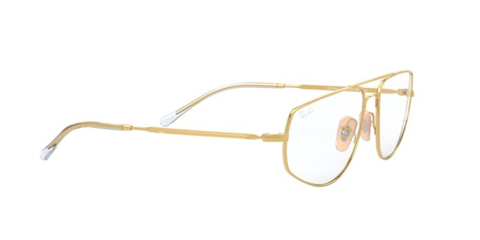 Ray-Ban RX6455 2500 Gold Navigator Eyeglasses
