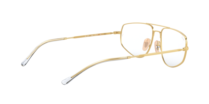 Ray-Ban RX6455 2500 Gold Navigator Eyeglasses