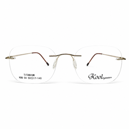 Kool Titanium Rimless Frame