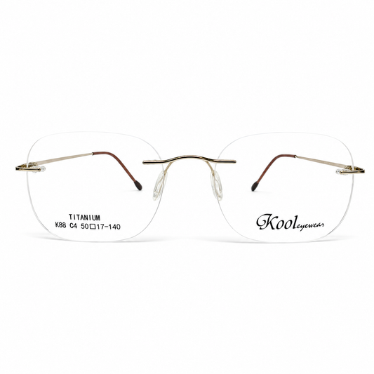 Kool Titanium Rimless Frame