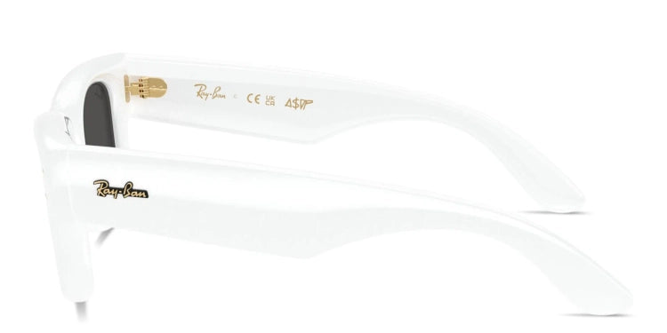 Ray-Ban Wayfarer Puffer RB4940 671/87 Sunglasses – White by A$AP Rocky