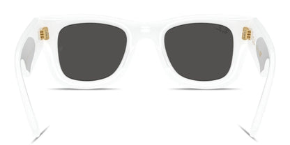 Ray-Ban Wayfarer Puffer RB4940 671/87 Sunglasses – White by A$AP Rocky