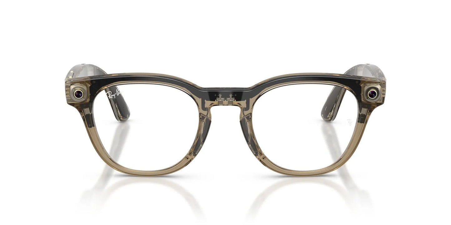Ray-Ban Meta Scriber Optics Gen 2 - Transparent Stone Beige Frame