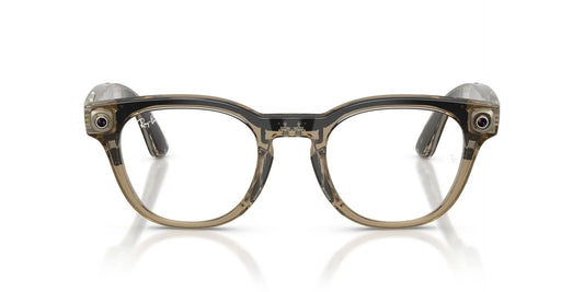 Ray-Ban Meta Scriber Optics Gen 2 - Transparent Stone Beige Frame