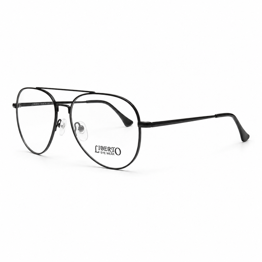 Liberto Black Aviator Frame