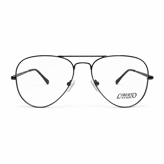 Liberto Black Aviator Frame