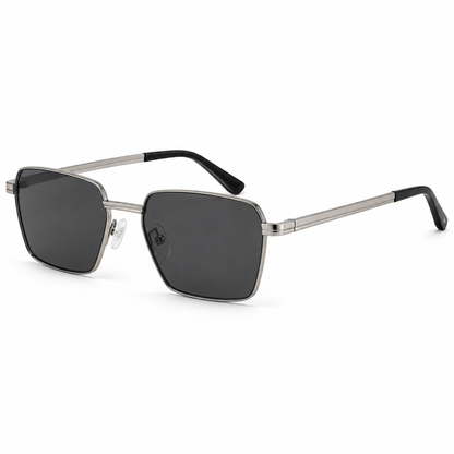 Montgana Sunglasses – Silver & Dark Grey
