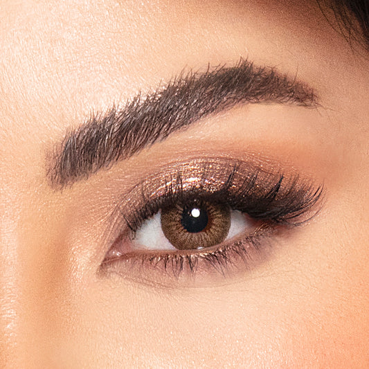 Amara Color Contact Lenses - Amber