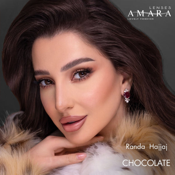 Amara Color Contact Lenses - Chocolate