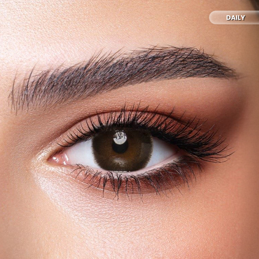 Bella Color Contact Lenses - Cedar