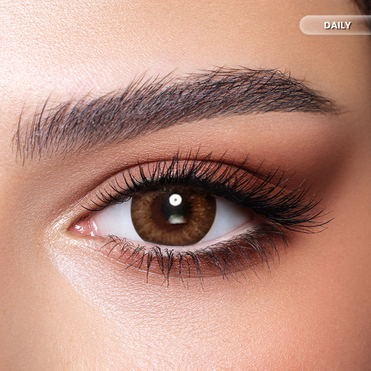 Bella Color Contact Lenses - Almond Brown