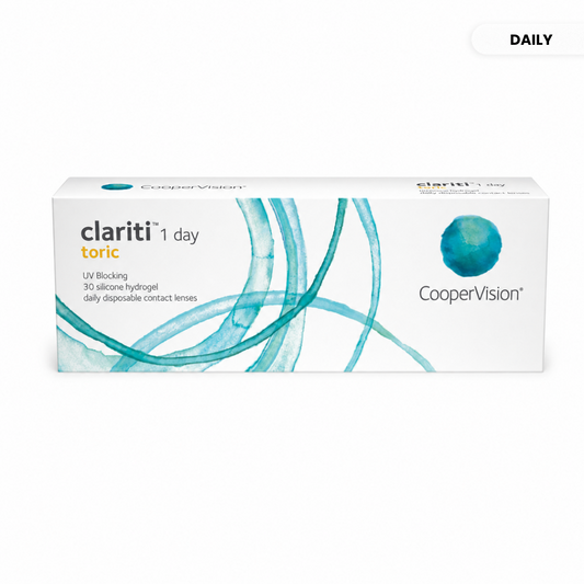Clariti® 1 day Toric Daily Contact Lenses – 30 Pack