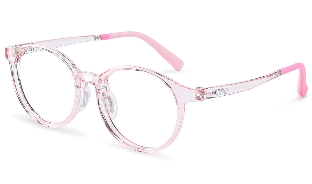 Nano Vista Crystal Saturn Kids Eyeglasses – Crystal Pink (NAO2230146)