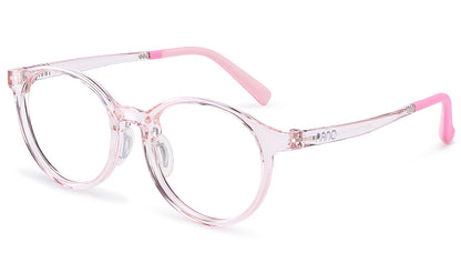 Nano Vista Crystal Saturn Kids Eyeglasses – Crystal Pink (NAO2230146)