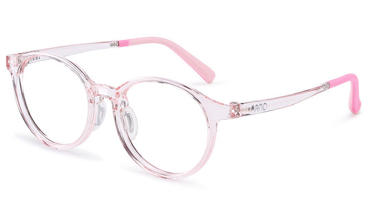 Nano Vista Crystal Saturn Kids Eyeglasses – Crystal Pink (NAO2230146)