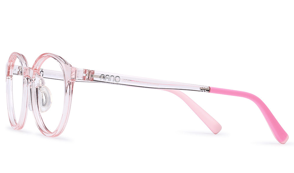 Nano Vista Crystal Saturn Kids Eyeglasses – Crystal Pink (NAO2230146)