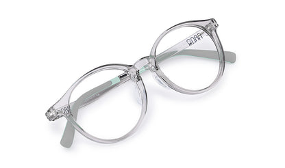 Nano Vista Saturn Kids Eyeglasses – Crystal Grey & Turquoise (NAO2230346)