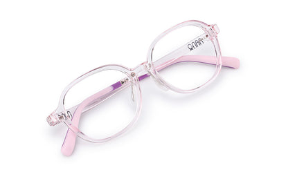 Nano Vista Crystal Jupiter Kids Eyeglasses – Crystal Pink (NAO2270147)