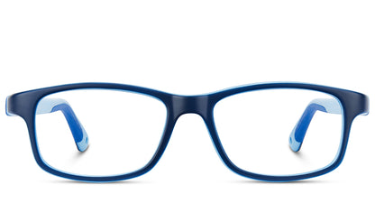 Nano Vista Crew 3.0 Kids Eyeglasses – Matte Navy & Blue (NAO3020846)