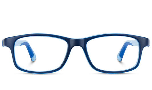 Nano Vista Crew 3.0 Kids Eyeglasses – Matte Navy & Blue (NAO3020846)