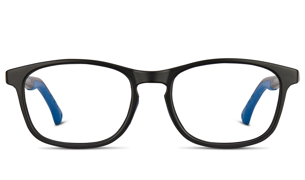 Nano Vista Power Up 3.0 Kids Eyeglasses – Matte Black & Blue (NAO3080148)
