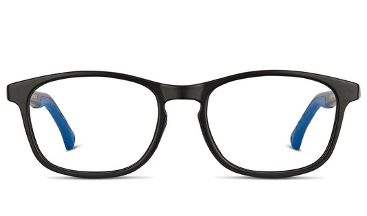 Nano Vista Power Up 3.0 Kids Eyeglasses – Matte Black & Blue (NAO3080148)