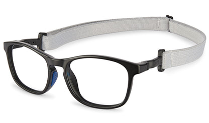 Nano Vista Power Up 3.0 Kids Eyeglasses – Matte Black & Blue (NAO3080148)