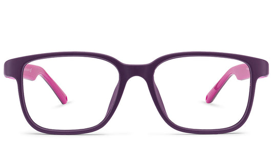 Nano Kids Rectangular Eyeglasses – Purple & Pink (NAO3420150)