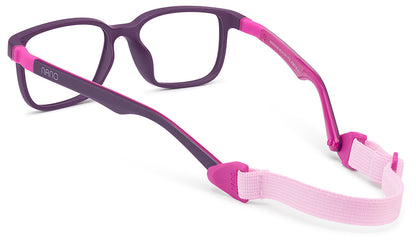 Nano Kids Rectangular Eyeglasses – Purple & Pink (NAO3420150)