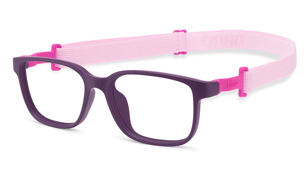 Nano Kids Rectangular Eyeglasses – Purple & Pink (NAO3420150)
